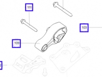 Подушка двигателя HAVAL F7new (2024-) 2.0T передняя