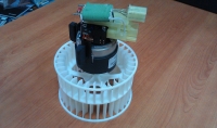 Вентилятор отопителя, Vectra A, Калибра (1993-1995), в сборе с резистором.