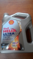 Масло моторное SHELL Helix Ultra professional AG 5W-30, Dexos-2, 4л.