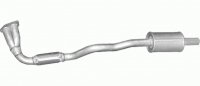 Приемная труба глушителя Астра G, Зафира А 1.6-1.8 (1998-2000)