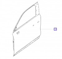 Дверь HAVAL H3 (2023-) передняя L