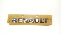 Шильдик «Renault» Рено Каптюр (2016-), хром, задний 