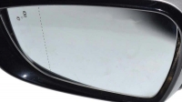 Зеркальный элемент Киа Сид (2015-2018) асферический, с обогревом, с индикатором слепой зоны, L
